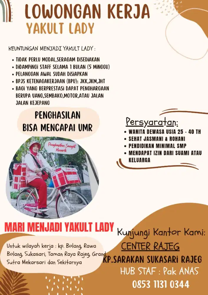 LOKER YAKULT LADY (GRATIS)