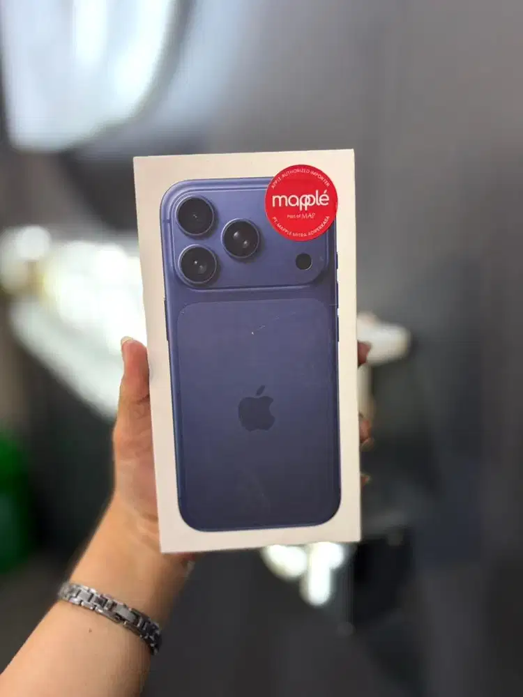 READY IPHONE 17 PRO 256GB DEEP BLUE NEW BISA CICILAN
