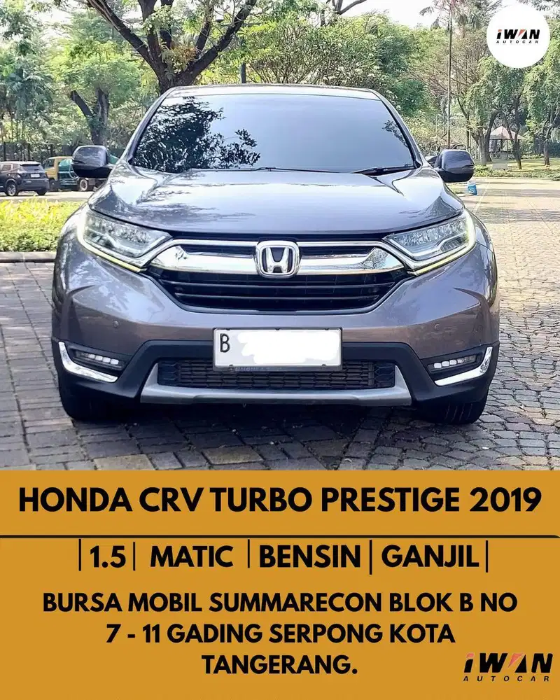 2019 HONDA CRV 1.5 TURBO PRESTIGE AT