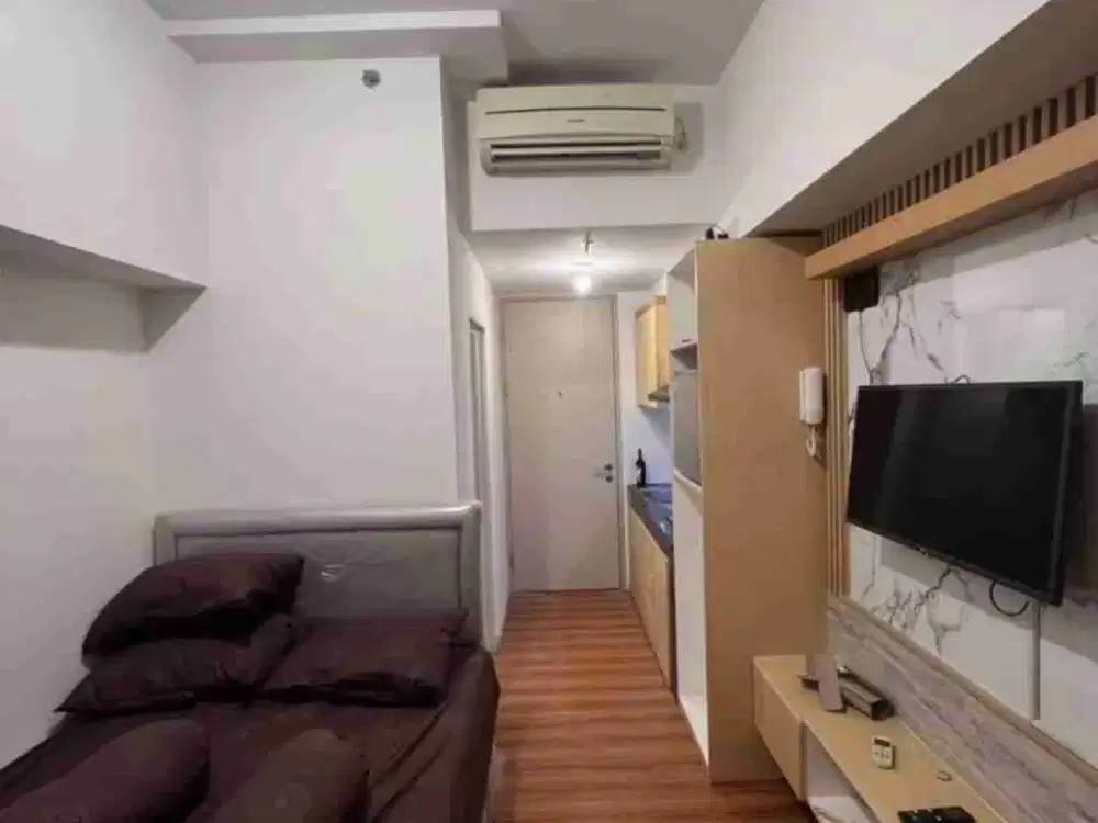 DIJUAL TERMURAH APARTEMEN TOKYO PIK STUDIO FULL FURNISH VIEW LAUT LEPAS KONDISI TERSEWA (ADA CASHBACK SEWA)