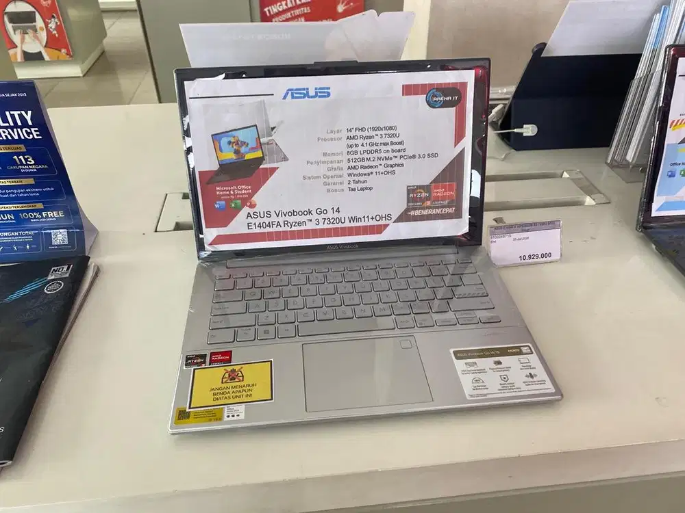 Laptop asus Vivobook Go