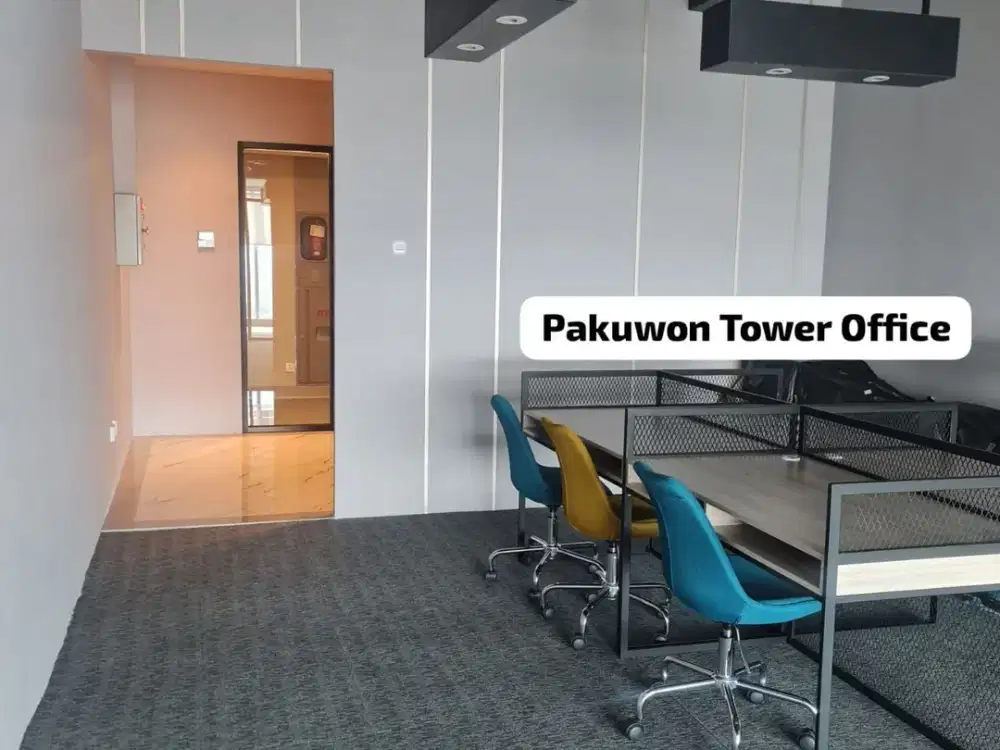 Office Building Pakuwon Tower Surabaya (Tp 5)-- Furnish Siap Huni -- View City