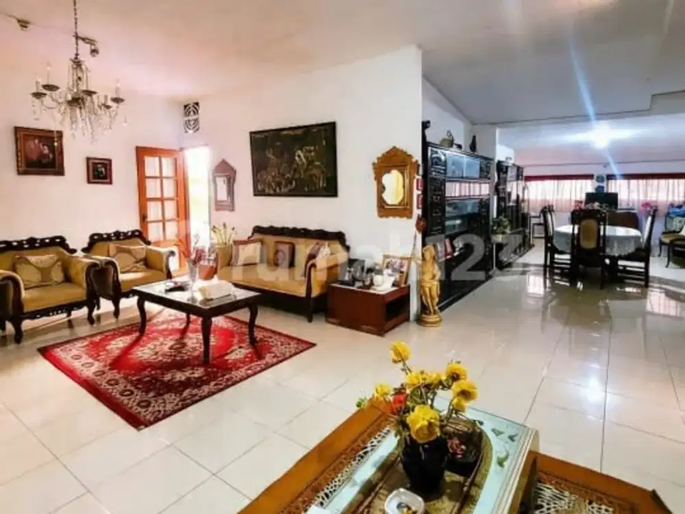 Rumah Lama Luas & Besar Hitung Tanah di Abdul Majid Cipete