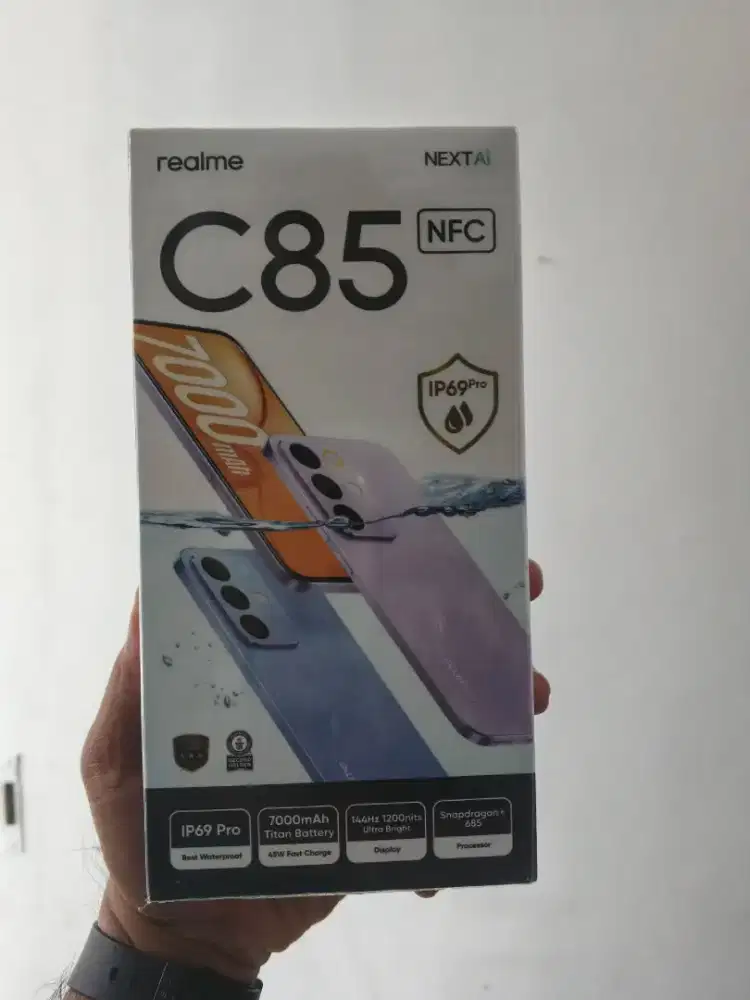 PROMO TOKO REALME C85 NFC TERBARU ANTI AIR DAN BENTURAN CUMA 3JUTAAN