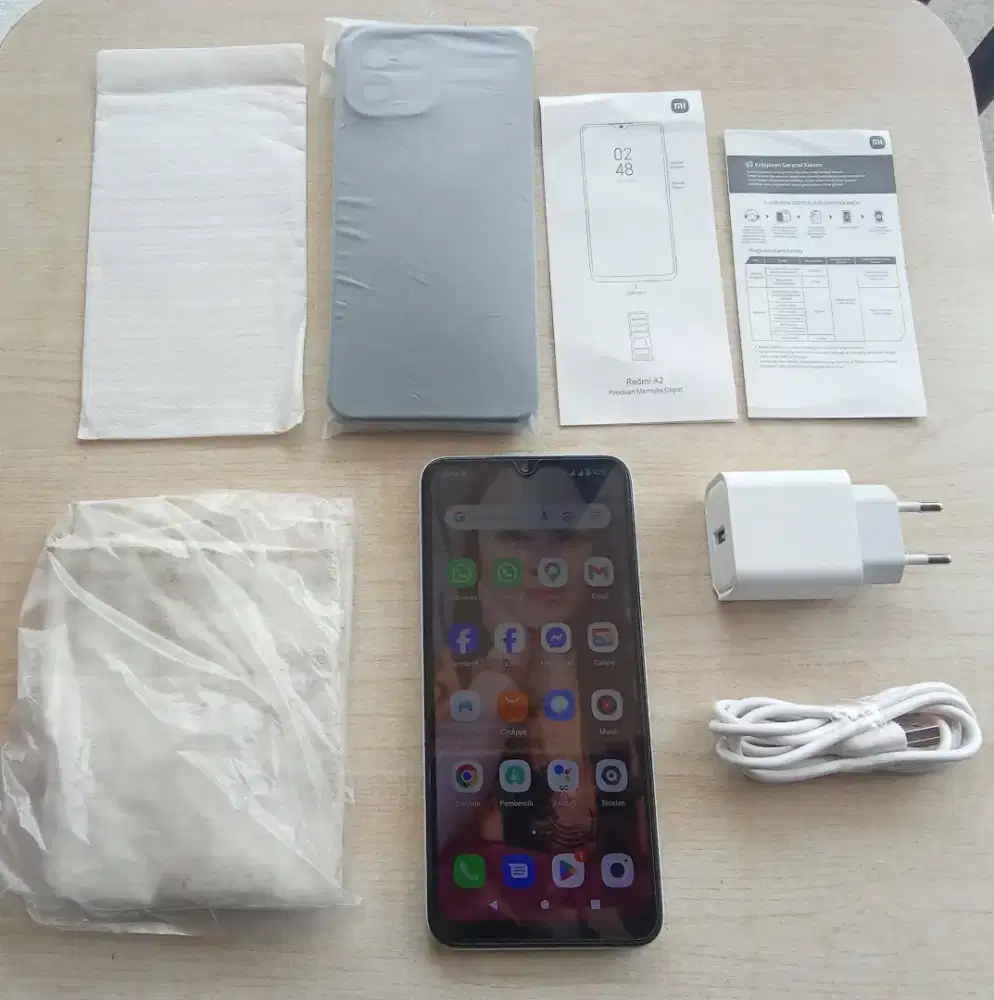 Redmi A2 (2023)
Ram 6gb (3gb+3gb)
Rom 64gb 
Blue Ocean Edition