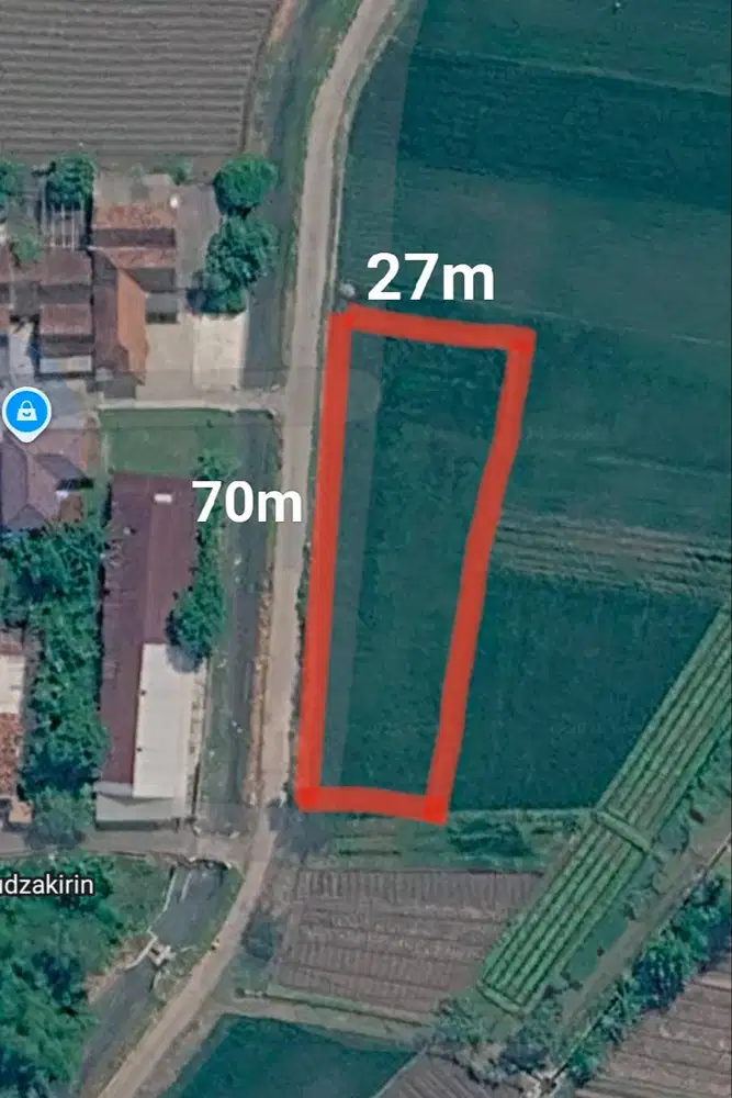Tanah dijual Pinggir Jalan