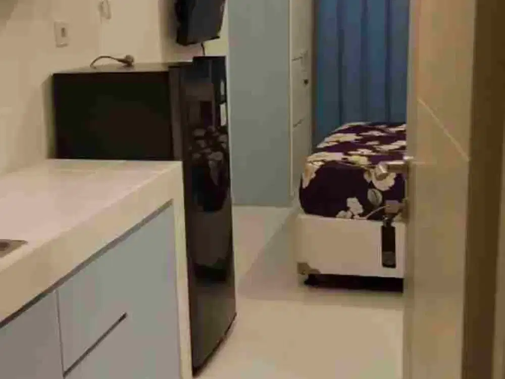 DIJUAL MURAH APARTEMEN TOKYO PIK STUDIO FULL FURNISH KOMPLIT ADA WATER HEATER TANPA TULANG KONDISI TERSEWA (CASHBACK SEWA)