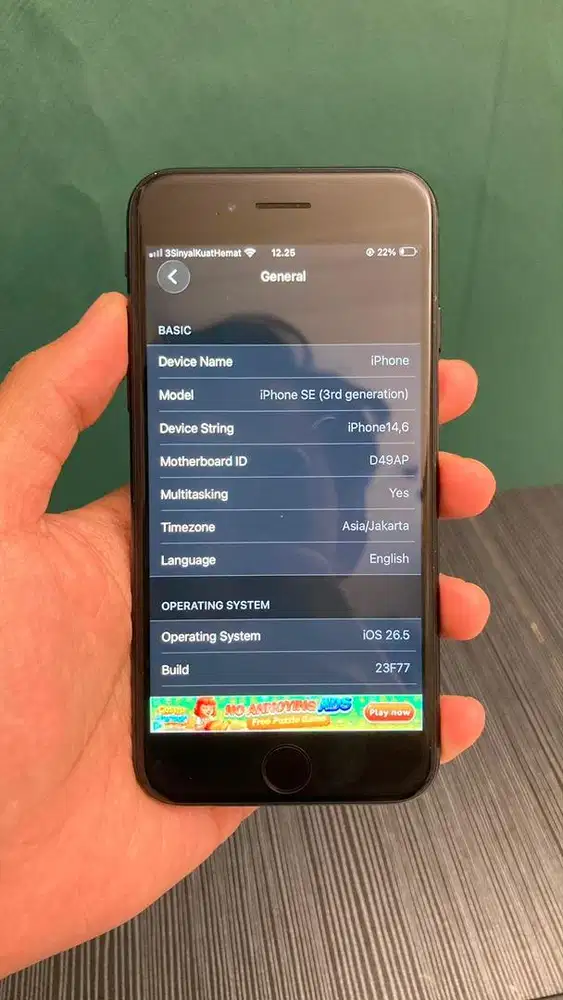 iPhone SE 3 128 gb All Operato