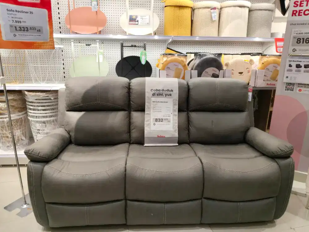 Recliner 3 seater