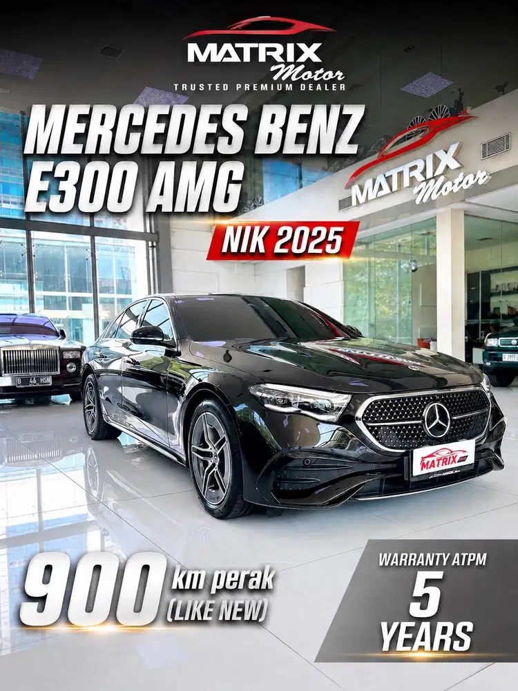 2025[900km perak!like new]Mercedes benz e300 AMG 2026 ! E300 amg!MERCY