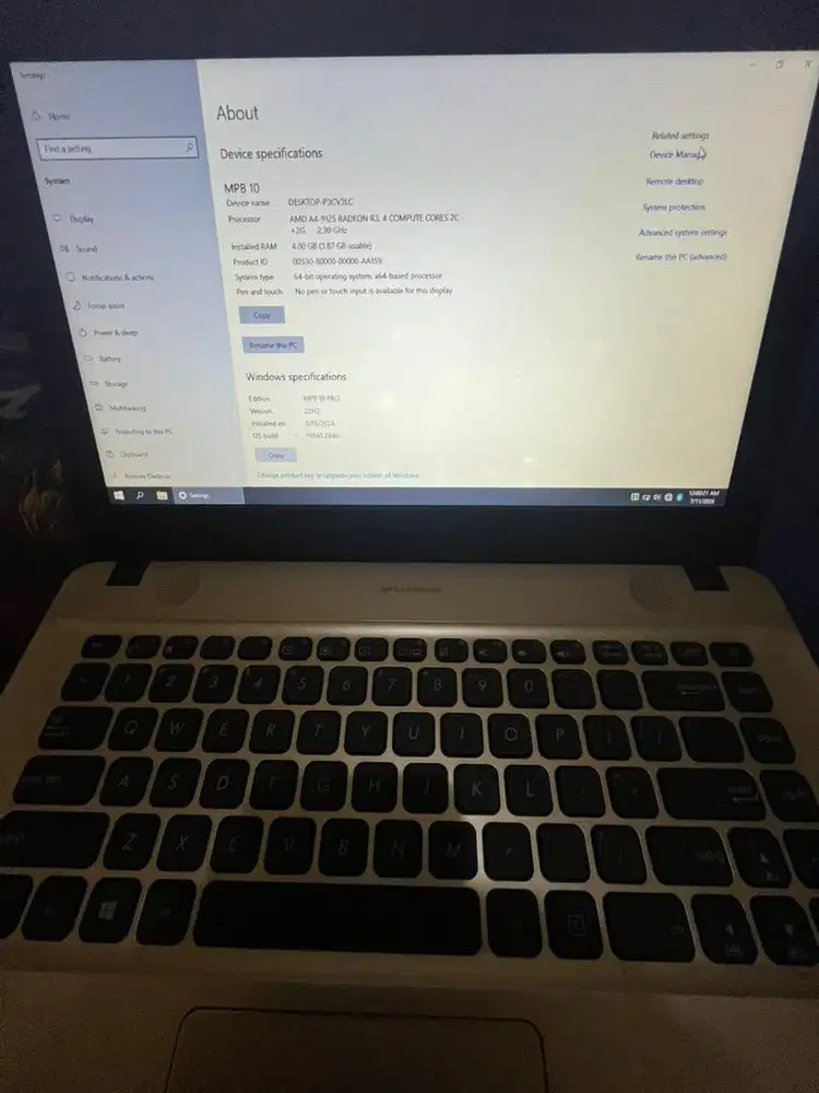 Laptop asus keren bangett jual 1jt aja