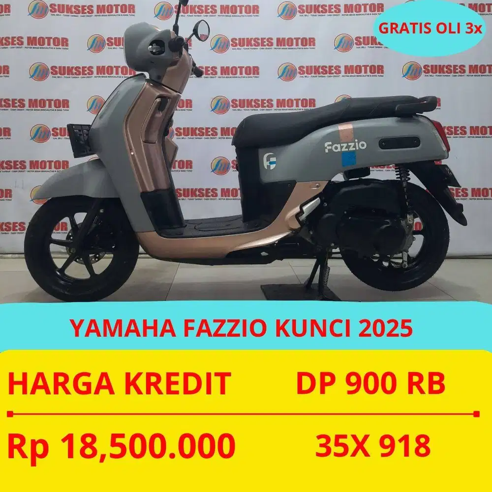 YAMAHA FAZZIO KUNCI 2025 MURAH 900 RIBU GUYS