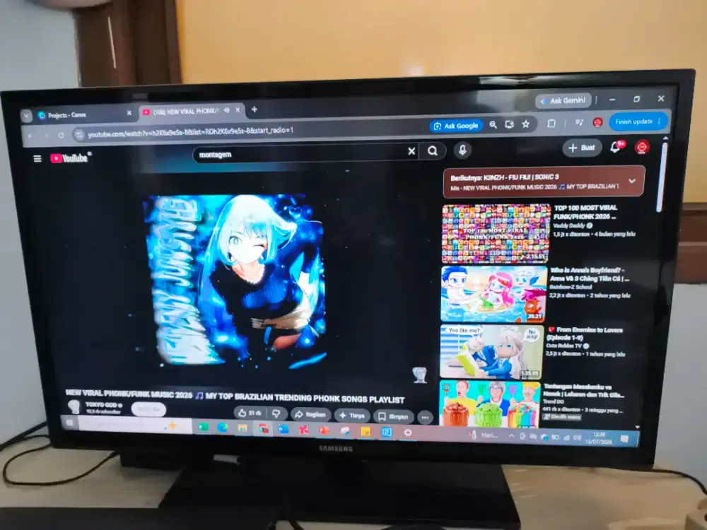 Samsung LED TV 32 inci UA32FH4003RXXD