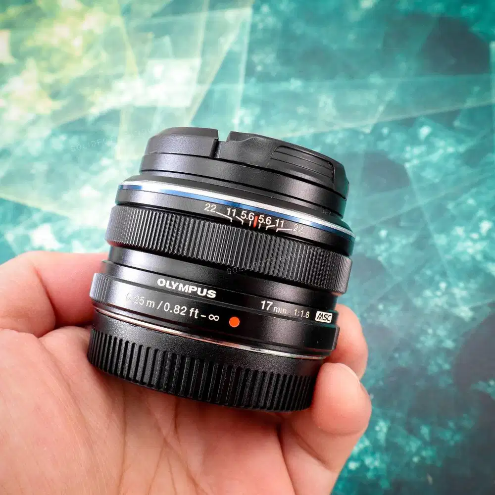 Olympus M Zuiko 17mm F1.8. Used. Mulus
