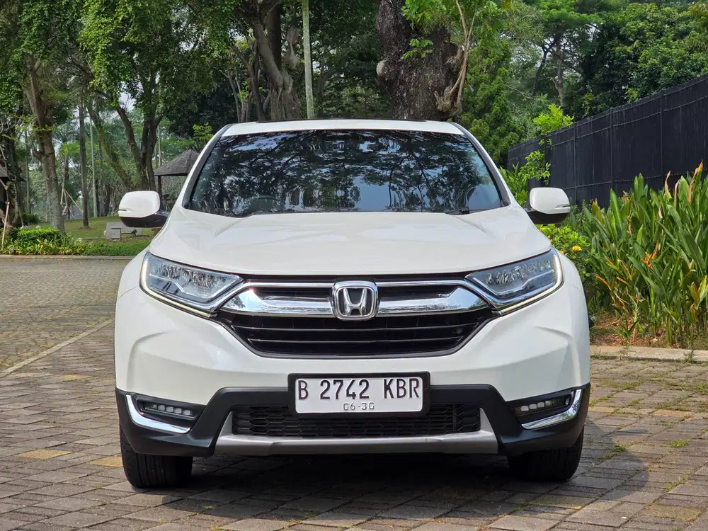 KM.61.RB|TDP 20.JT| CRV PRESTIGE TURBO 1.5 AT 2019 PUTIH SUPER SEGER!!