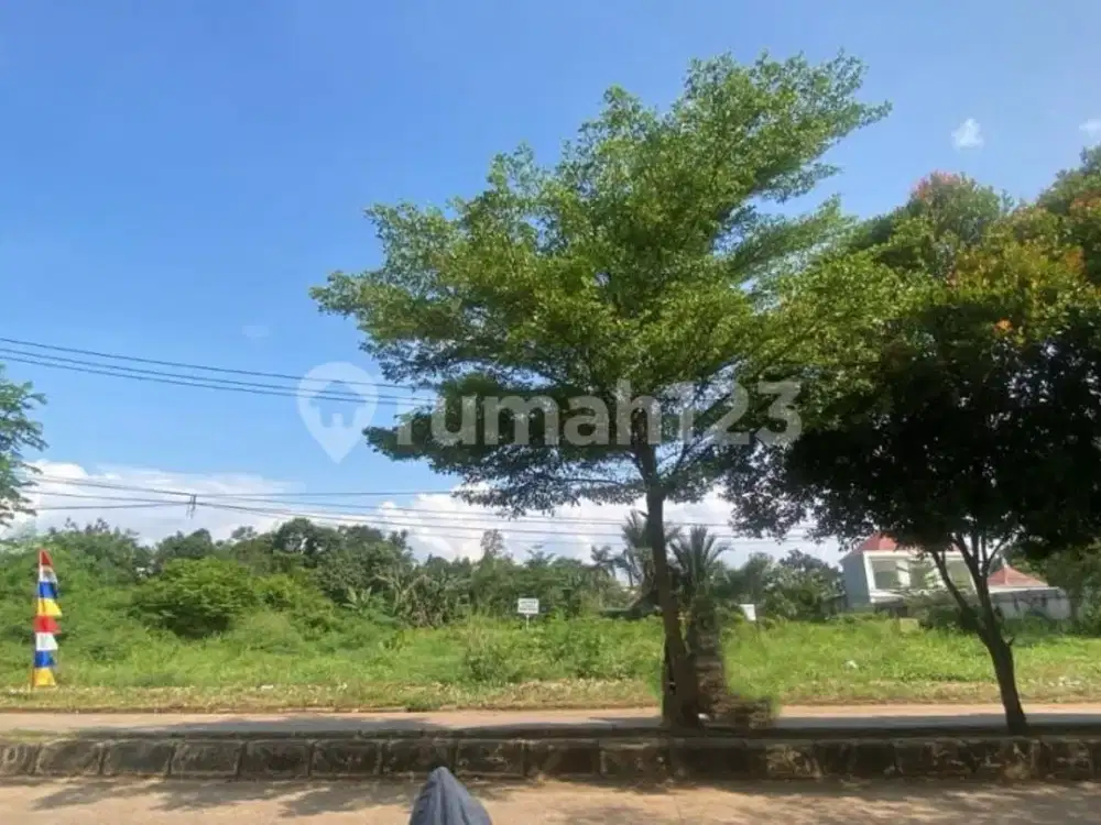Tanah di Pinggir Jalan Raya Cocok untuk Investasi Akses Mudah di Sawangan Depok