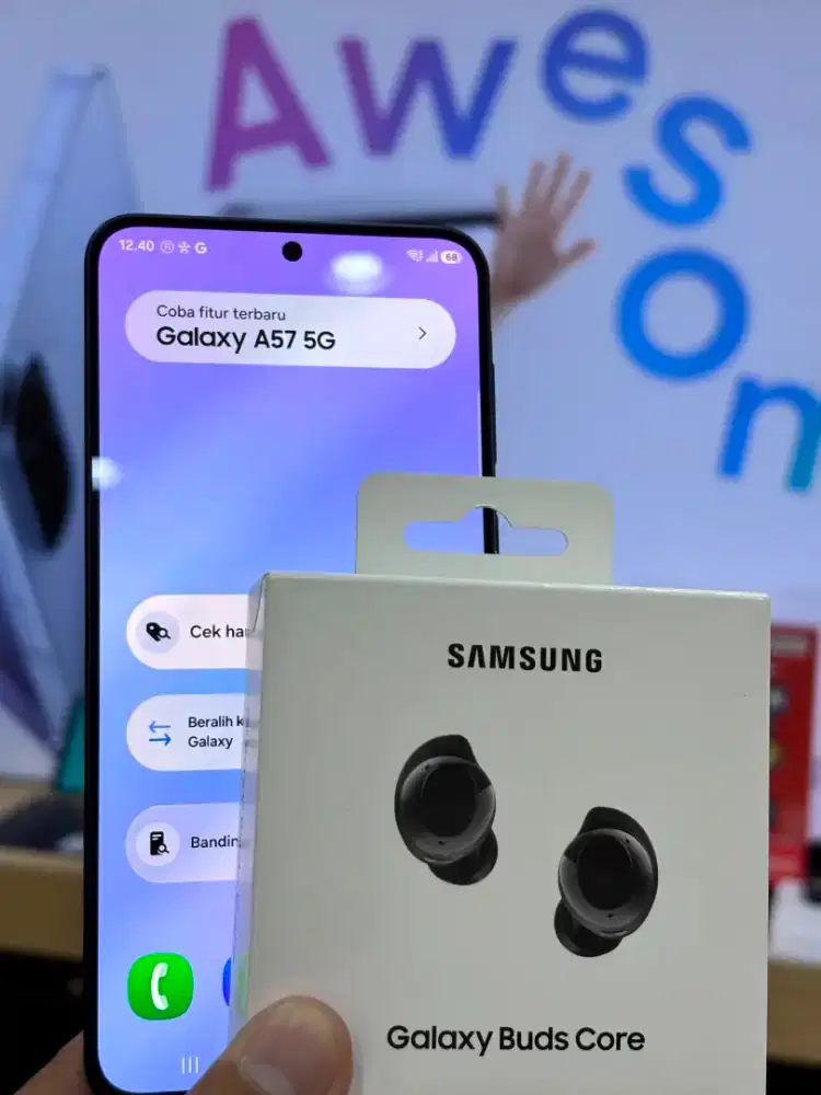 Samsung A57 Gratis buds core cicilan 683 perbulan