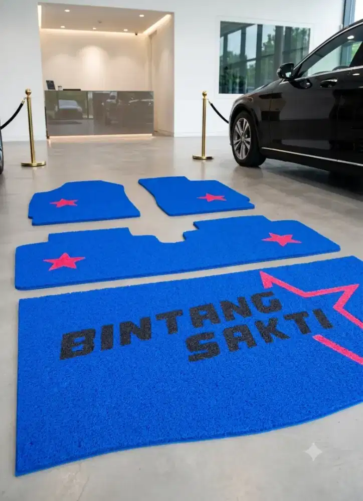 Karpet mobil Custom tulisan untuk semua tipe bahan mie Bihun