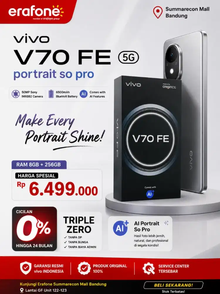PROMO TERBARU VIVO V70 FE 5G!
