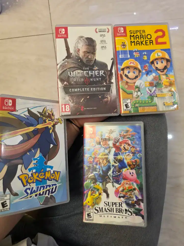 Kaset Nintendo Switch Versi 1