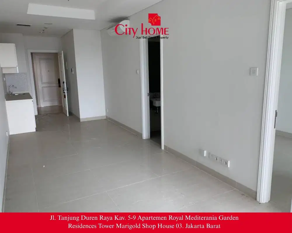 Dijual Cepat Apartemen Unfurnished 2 BR di Grand Madison