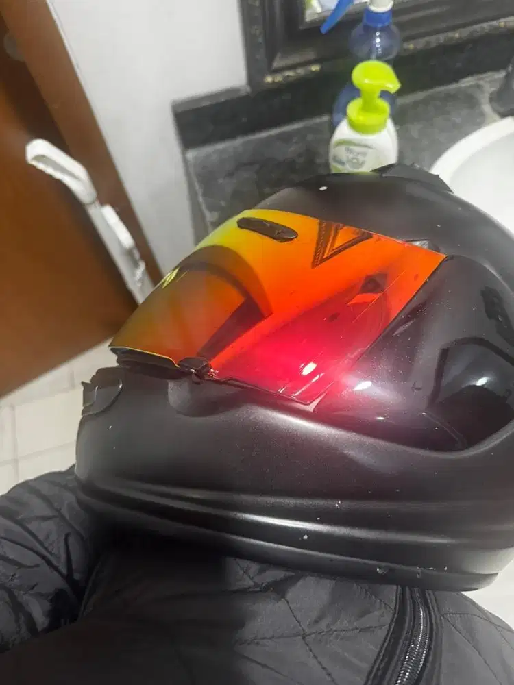 Helm Arai Quantum J Fat Black dof Rx7 Rr5