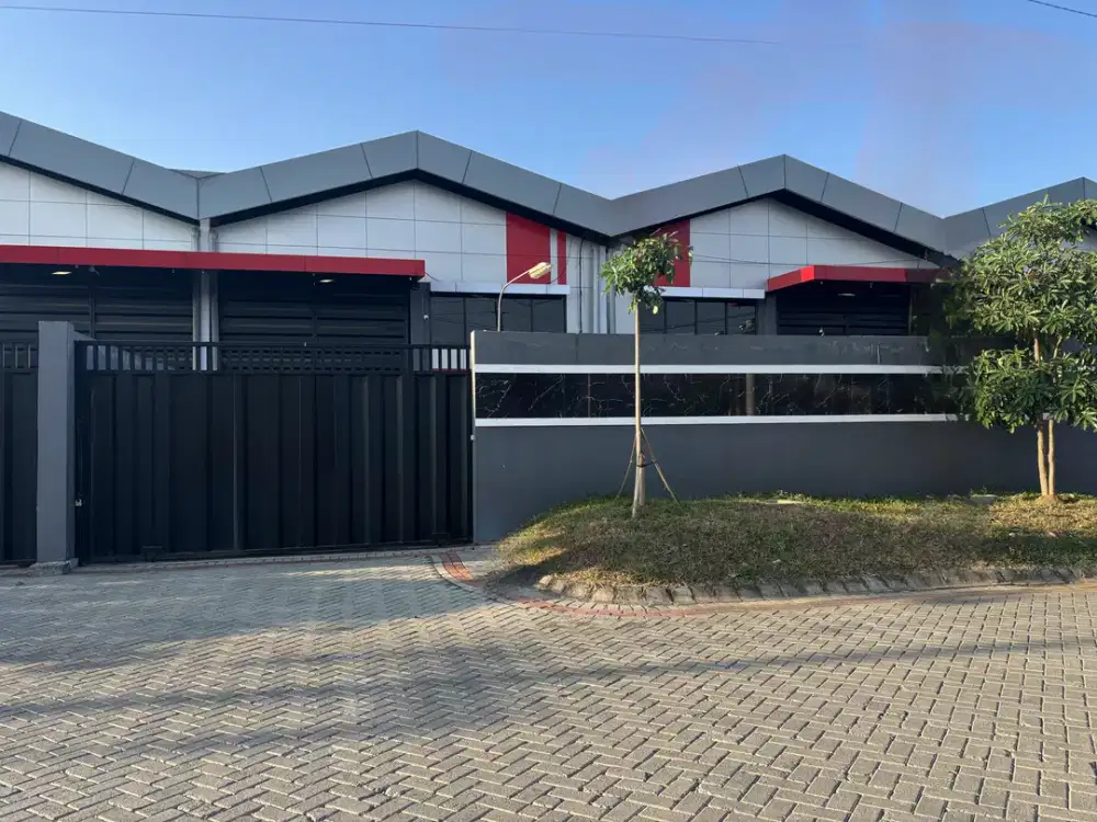 Dijual / Disewakan Gudang Siap Pakai Lingkar Timur Sidoarjo