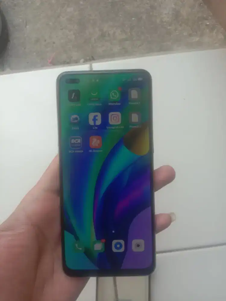 OPPO RENO 4F 8/128 MULUS LIKE NEW ORI
