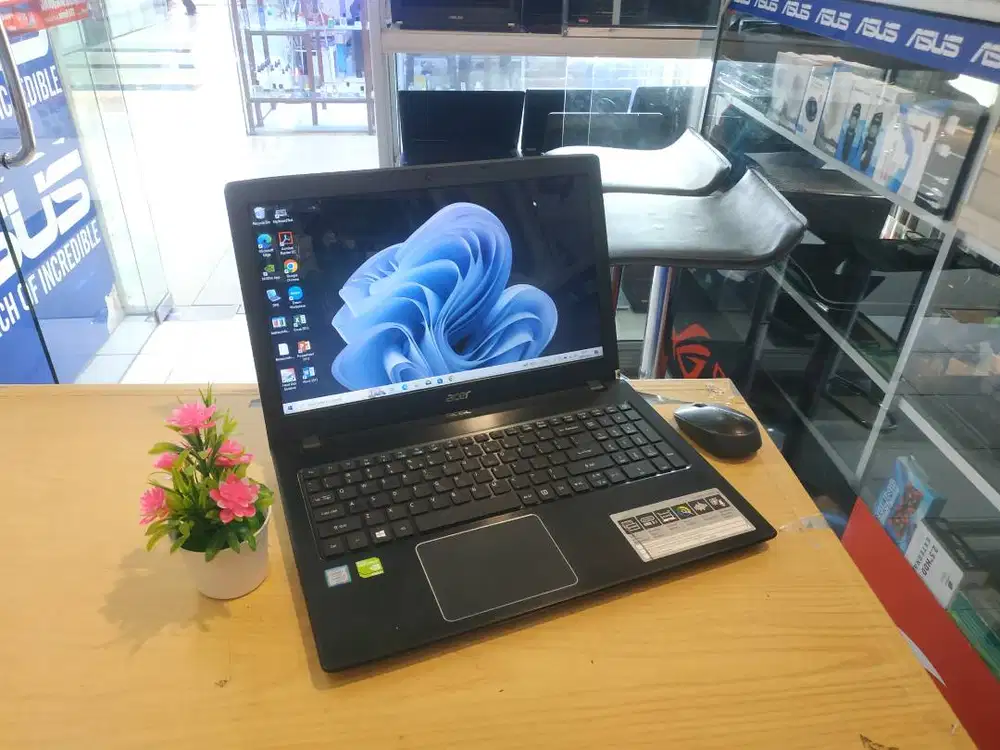 LAPTOP SIAP PAKAI ACER E5-575G CORE i7 NVIDIA