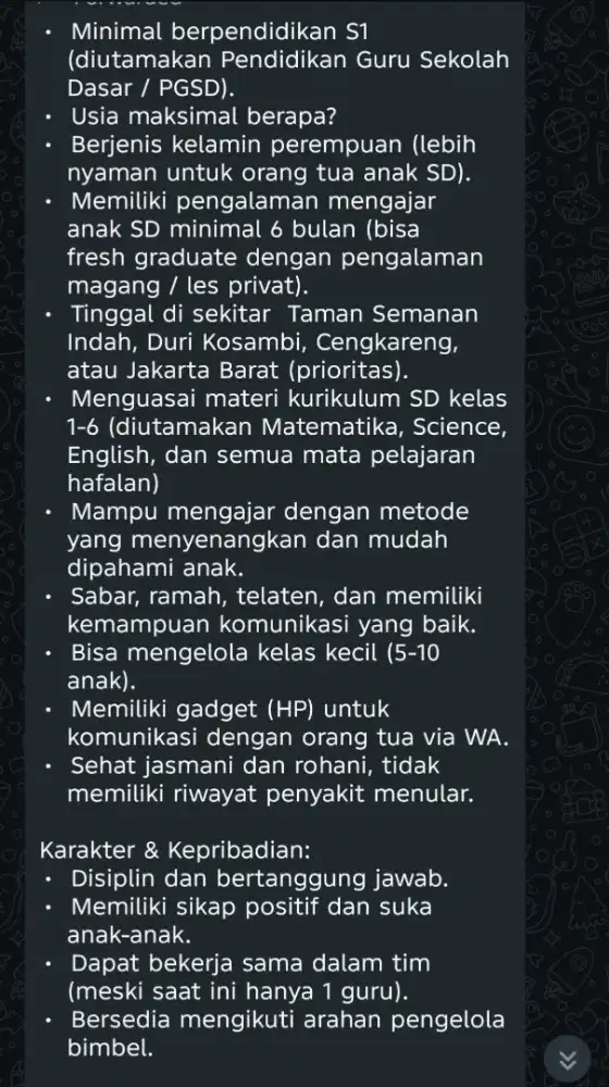 Loker Guru Les SD Bimble