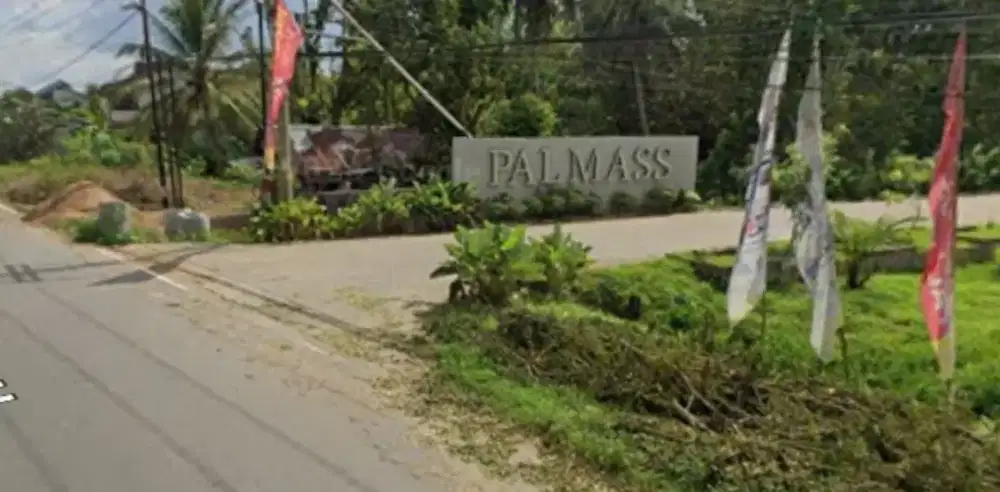 BU CEPAT HARGA OBRAL PALMAS GARDEN SHM JALAN HUSEIN HAMZAH BLOK DEPAN