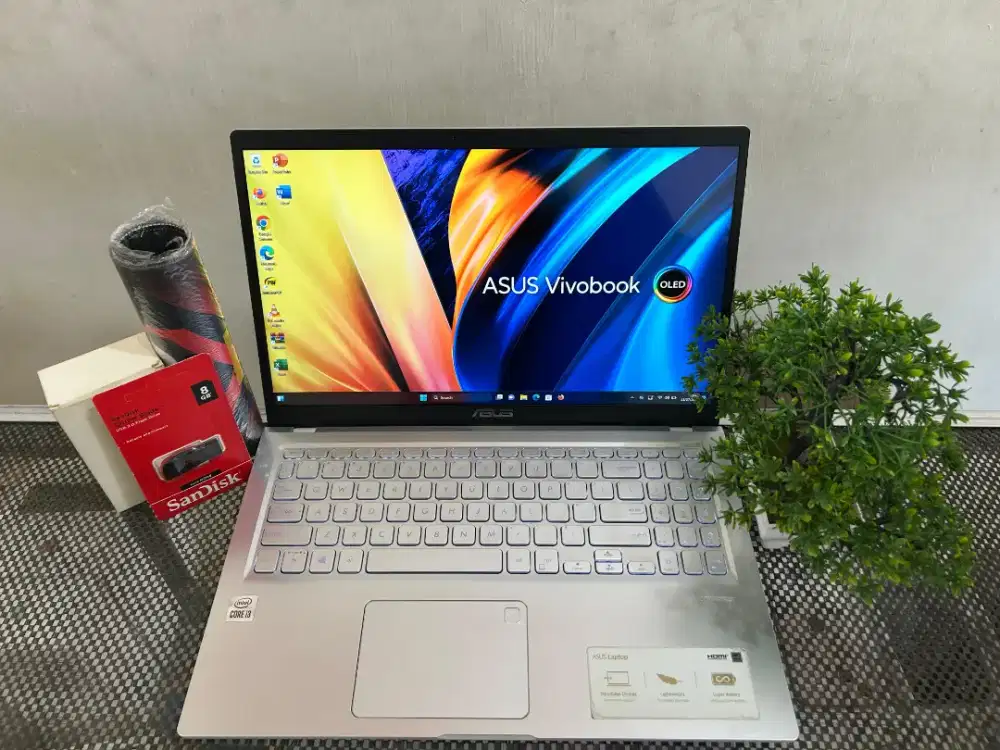 ASUS VIVOBOOK X515J RAM 8 CORE I3 GEN 10 FULLSET