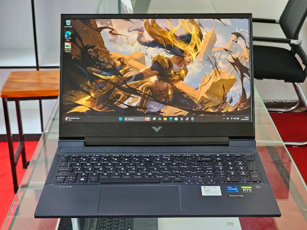 HP VICTUS 16 intel Core i7 Gen 11 Ram 16 GB SSD 512 GB Nvidia RTX 3060