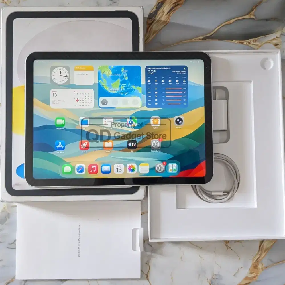 iPad 11 128GB WiFi silver Garansi Panjang Mulus Murah