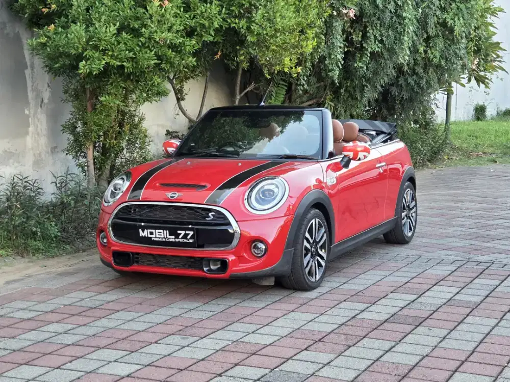 Mini Cooper Cabriolet S 2.0 odo24rb Tahun 2019