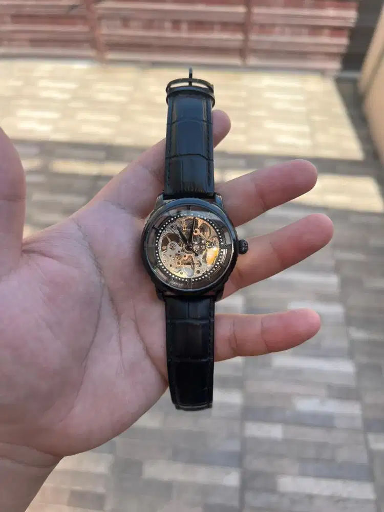 jam tangan Stuhrling Original Legacy 3933 Automatic Skeleton