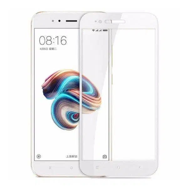 Tempered Glass Color Side Full Xiaomi Mi A1