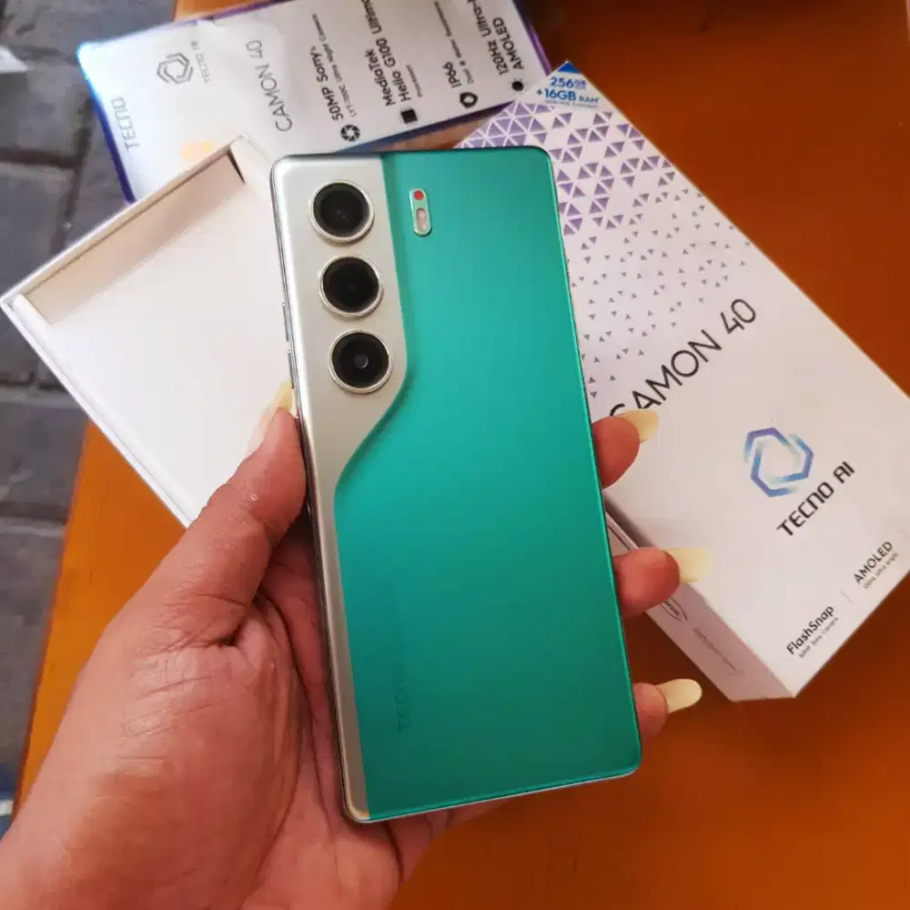 Tecno Camon 40 8/256 fulset ori