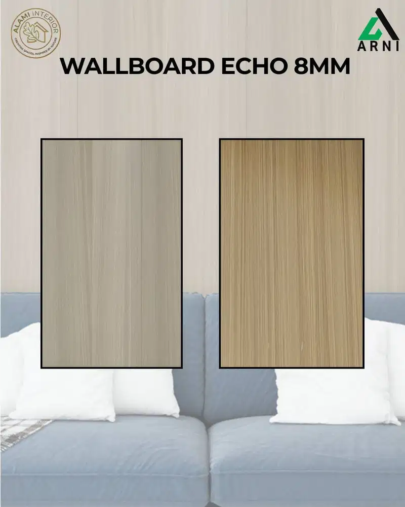 Wallboard Echo/Ukuran 8mm/Dekorasi Dinding/Anti Rayap