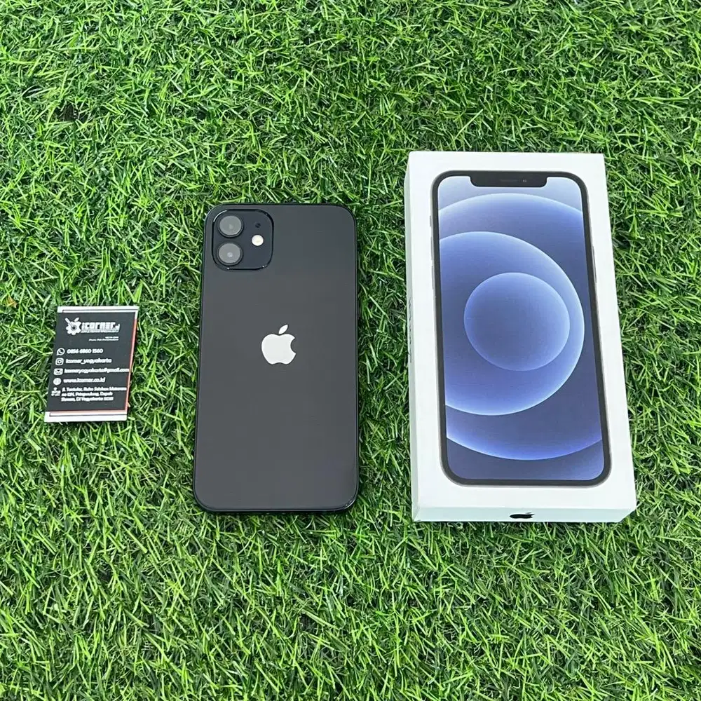 iPhone 12 128Gb - Beacukai - Black - HP Apple