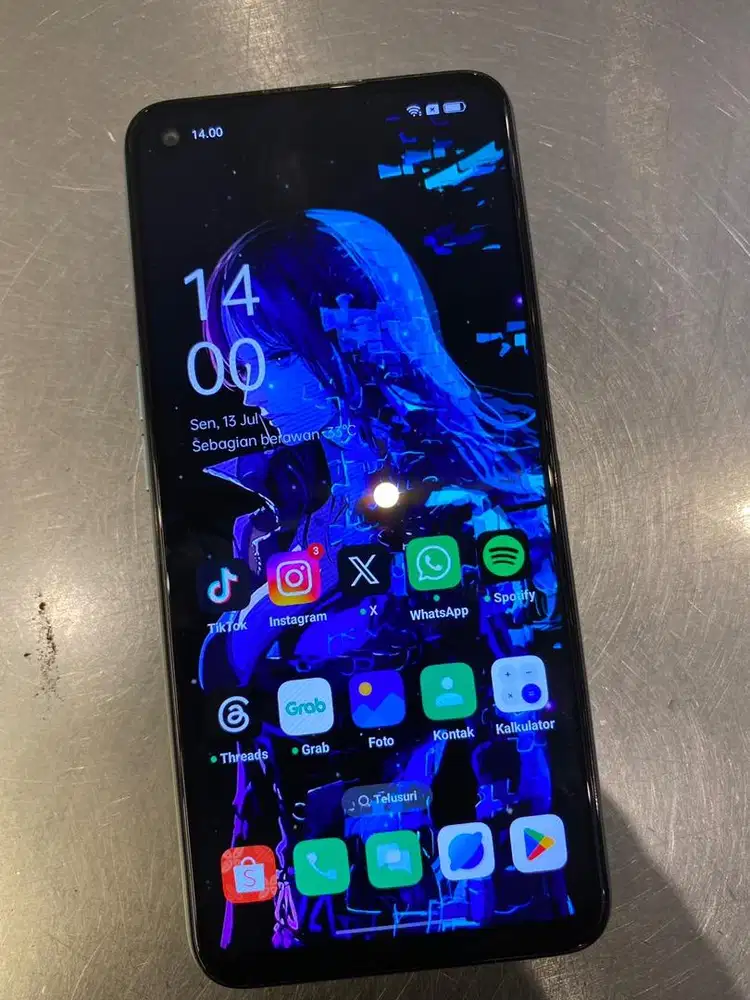 Oppo a36 bekas biru langit batangan