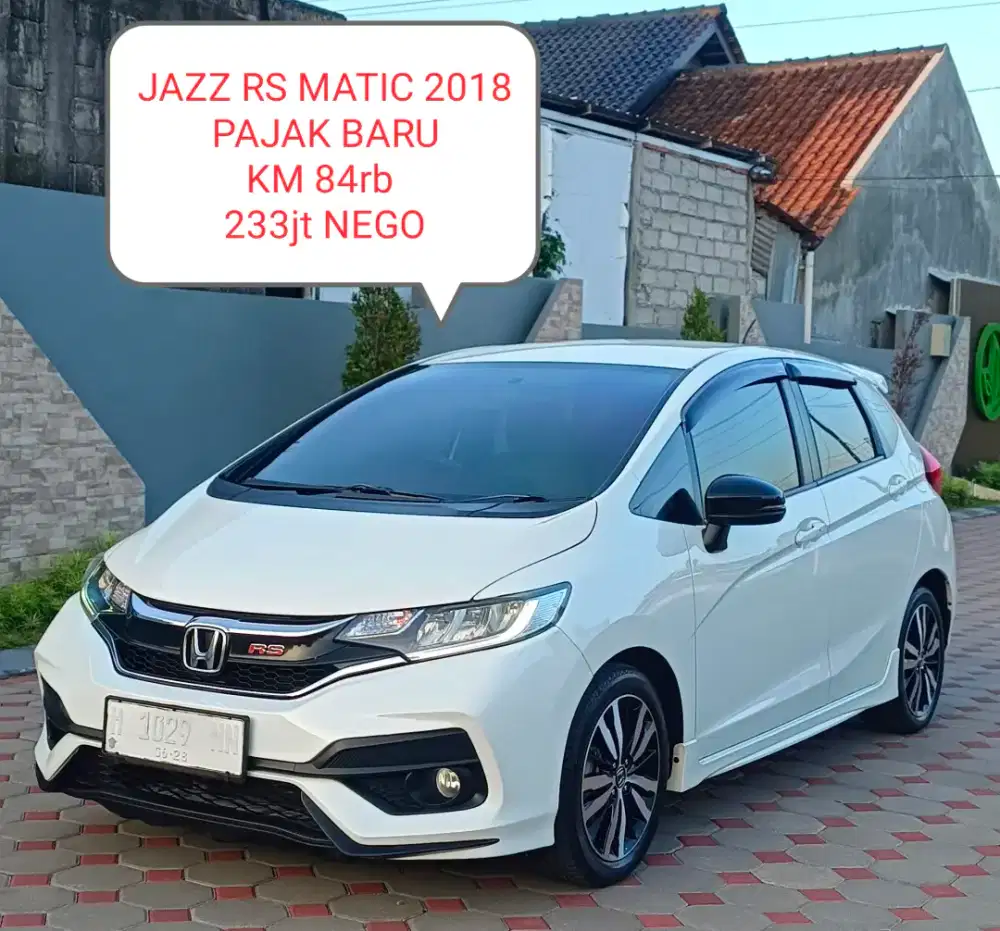 PAJAK BARU JAZZ RS MATIC 2018