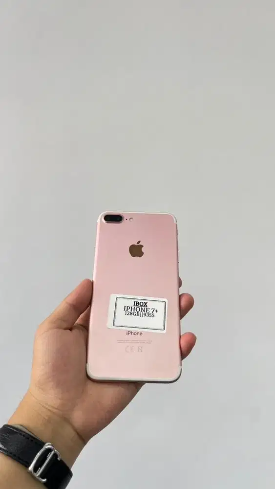 iphone 7plus 128 RoseGold Ex Ibox full sett pemamakaian santai