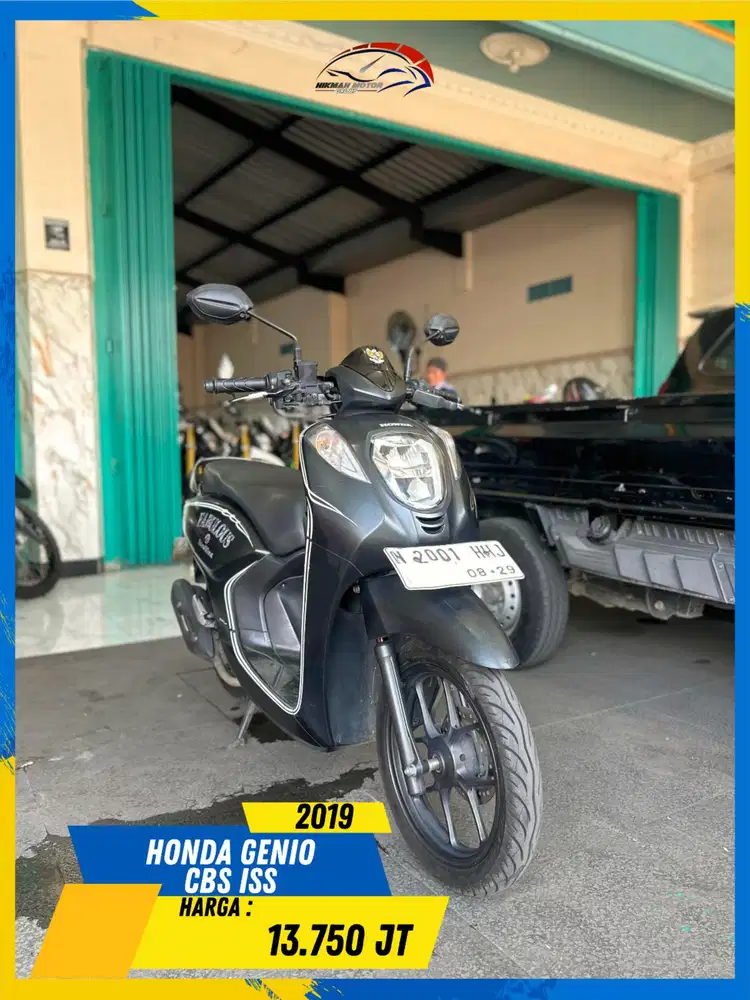 HONDA GENIO 2019 BEKAS RASA BARU BOSSKU HIKMAH MOTOR KEPUH MALANG