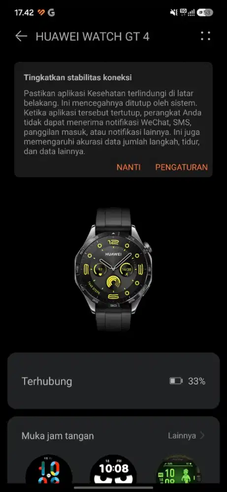 Huawei Watch GT 4 – Kondisi Mulus, Siap Pakai