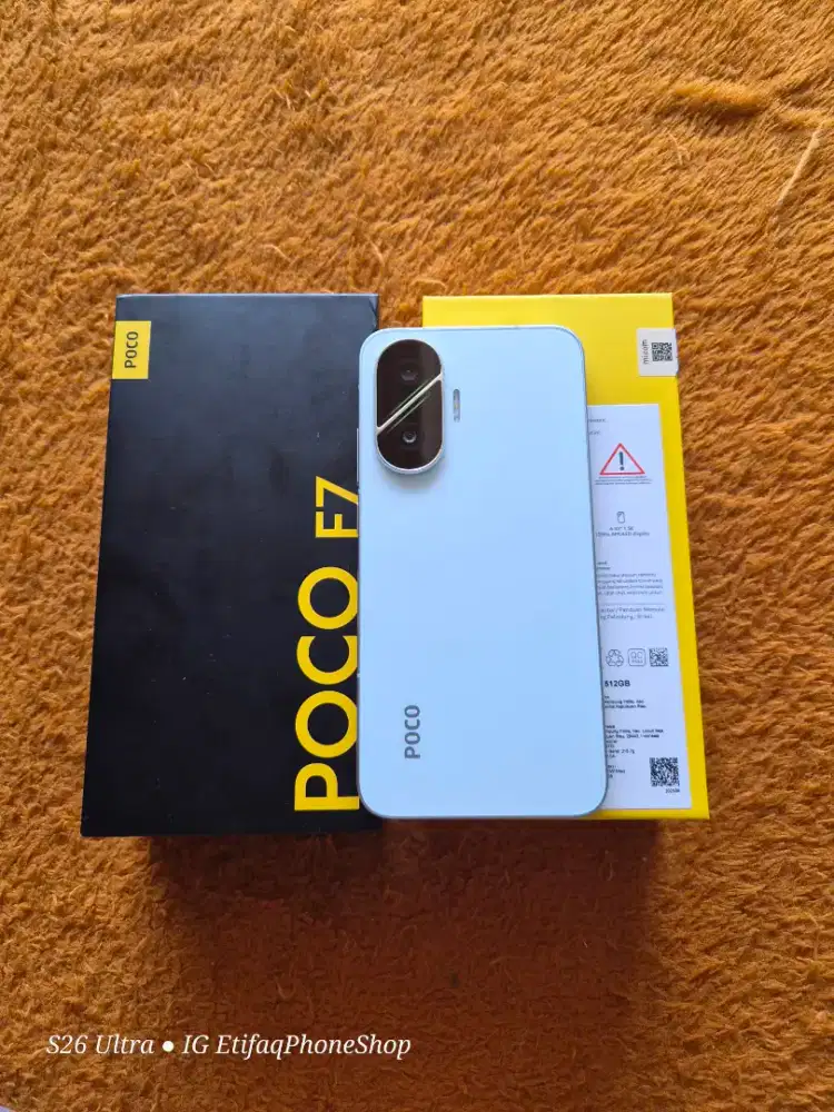 512GB Poco F7 Baru 6bulan Fulset Ori Garansi Panjang PocoF7 Xiaomi F 7