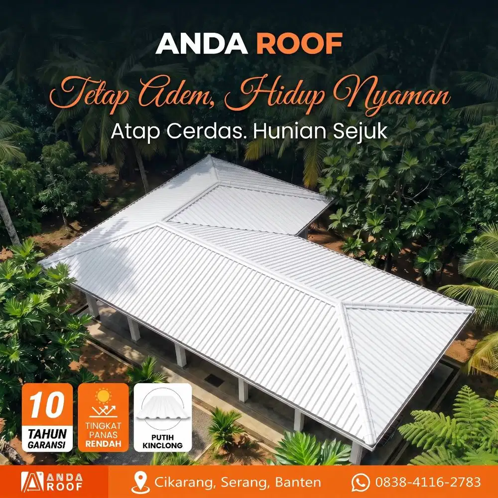 Atap Premium UPVC DOuble Layer