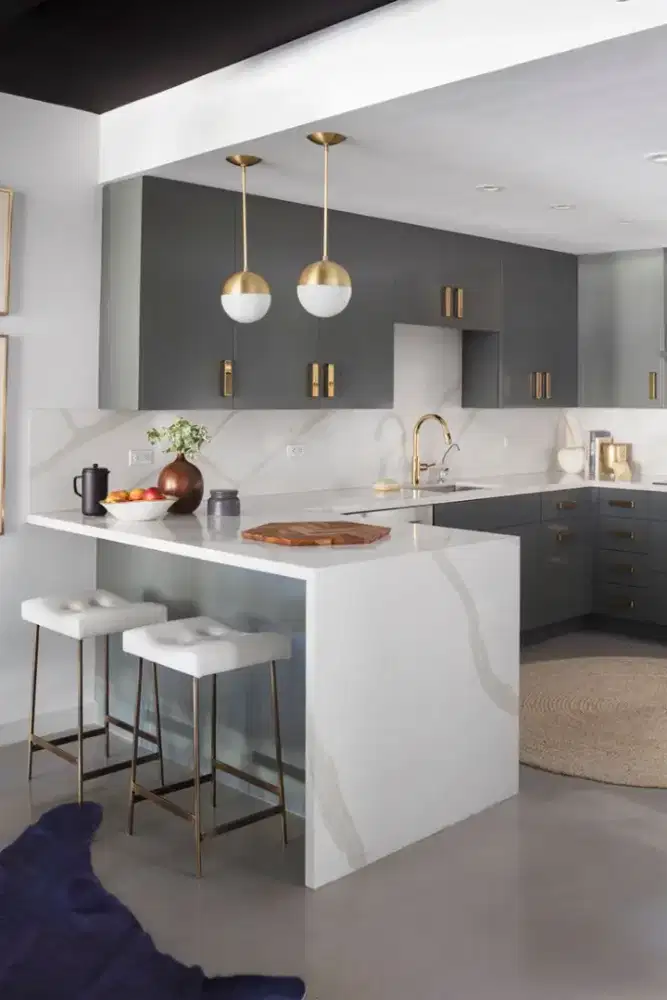 Custom kitchen set minimalis wardrobe bedroom set livingroom room