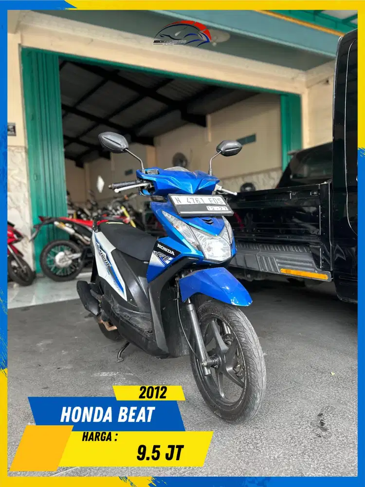 HONDA BEAT 2012 MURAH MERIAH BOSKU HIKMAH MOTOR KEPUH MALANG