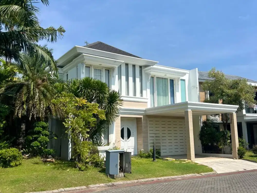 Dijual rumah mewah malibu beach pakuwon city